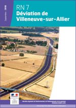 Plaquette de présentation : RN7 - Déviation de Villeneuve-sur-Allier