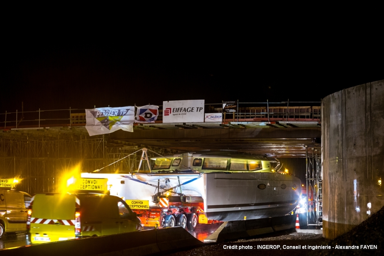 Passage convoi exceptionnel (13/02/2014)