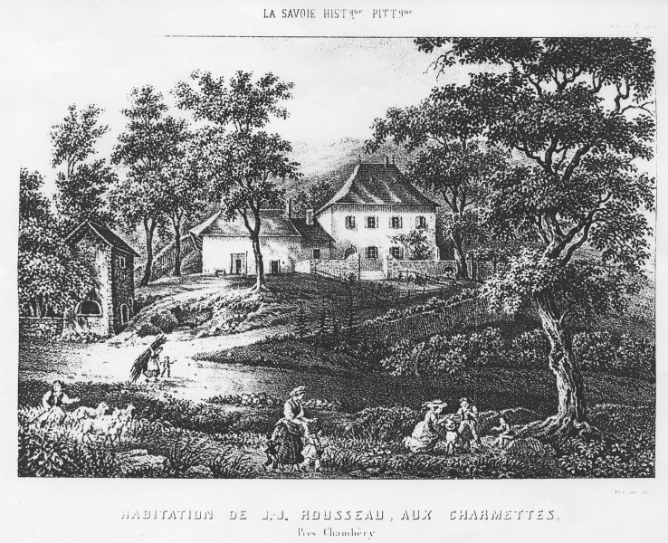 Clos Jean Jacques Rousseau Les Charmettes 1