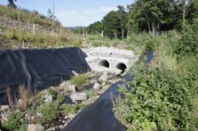 Déviation du ruisseau du Farnier