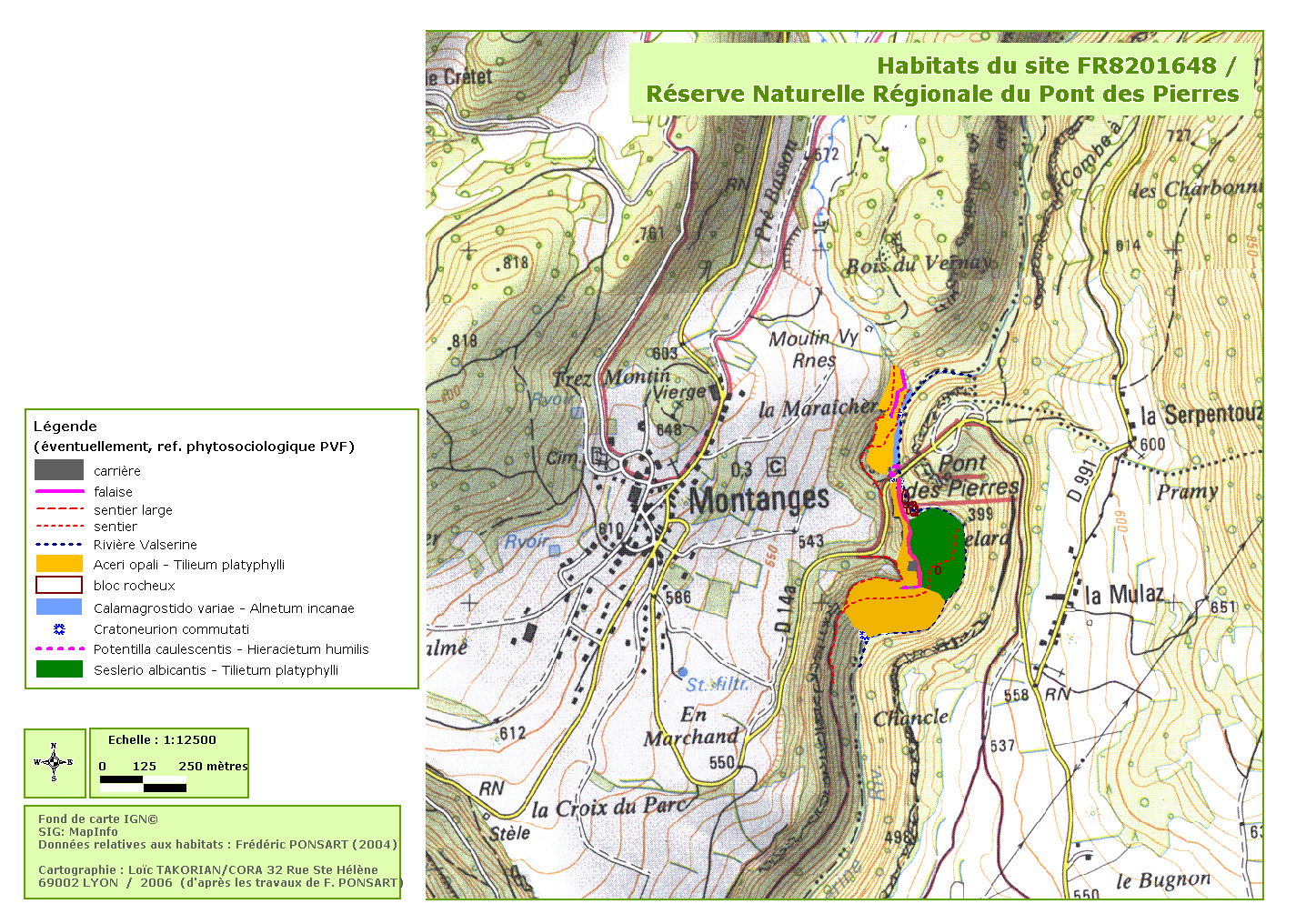 Cartographie des habitats