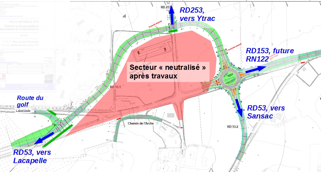 Point d'échanges du Pas du Rieu : le fonctionnement transitoire