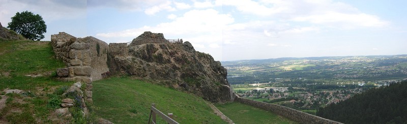 Ruines du chateau de Rochebaron 1