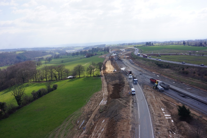Travaux au nord