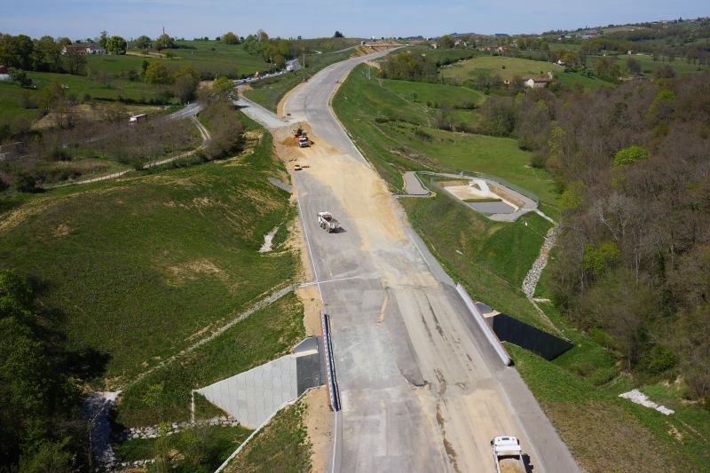 Vue générale vers le Nord