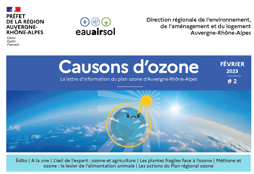 Causons d'ozone n°2 - A la une Causons d'ozone n°2 - A la une