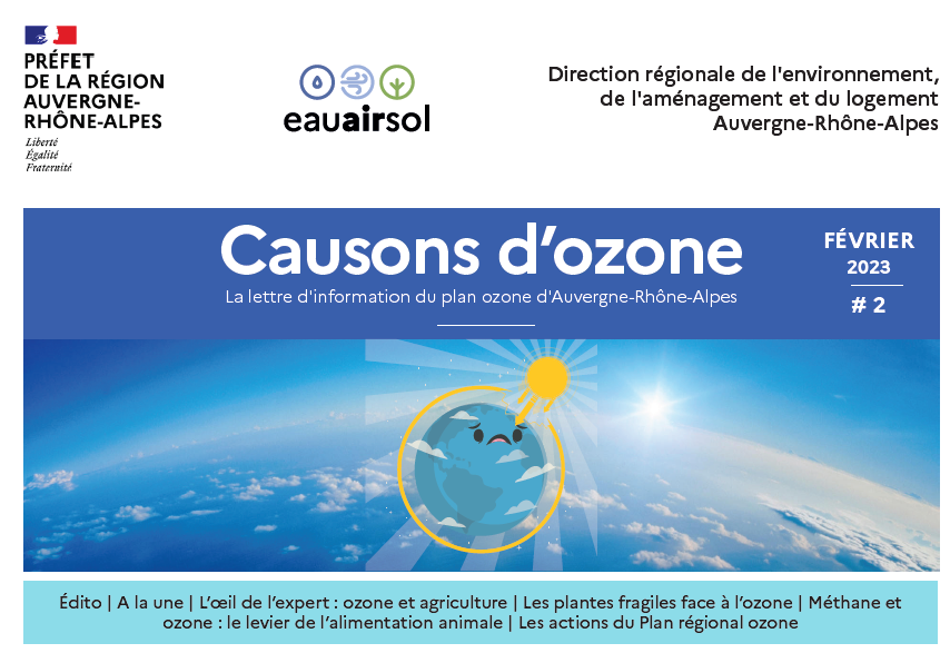 Causons d'ozone n°2 - A la une