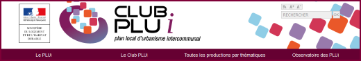 Accédez au site internet du Club PLUi 